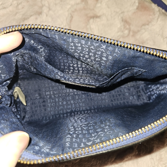 Kate Spade Royal Blue Hanna Crossbody with Matching Wallet - Picture 5 of 6